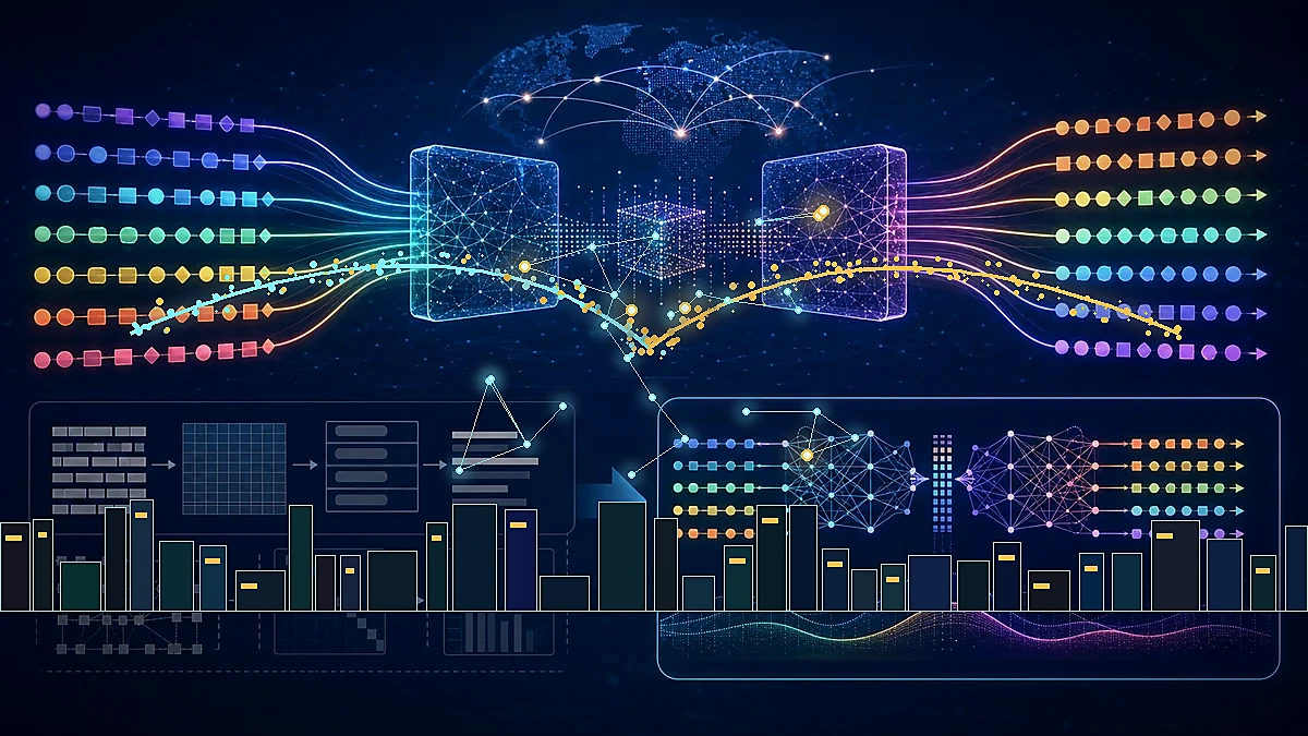Multilingual neural translation system with sequence models, attention, and global message streams