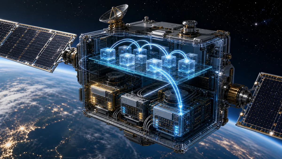 Scientific illustration of virtualization technology for a satellite on board computer with redundancy rejuvenation and live migration