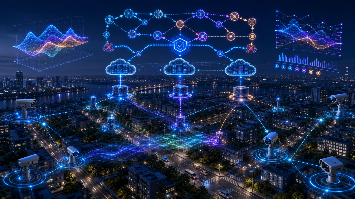 Scientific illustration of smart city surveillance dependability evaluation based on stochastic models