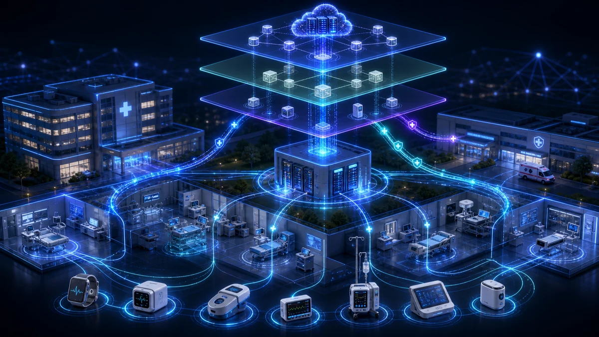 Scientific illustration of hierarchical survivability and resiliency evaluation for medical edge networks