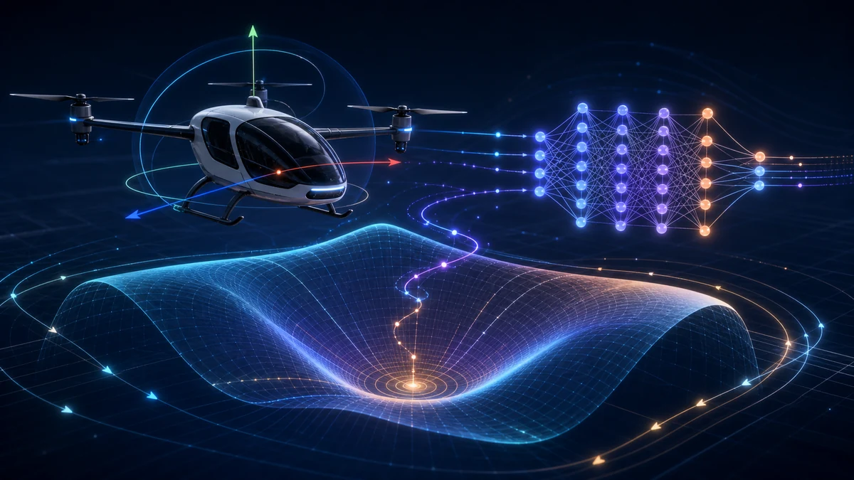 Scientific illustration of robust attitude control for personal air vehicles using DNN and control Lyapunov functions
